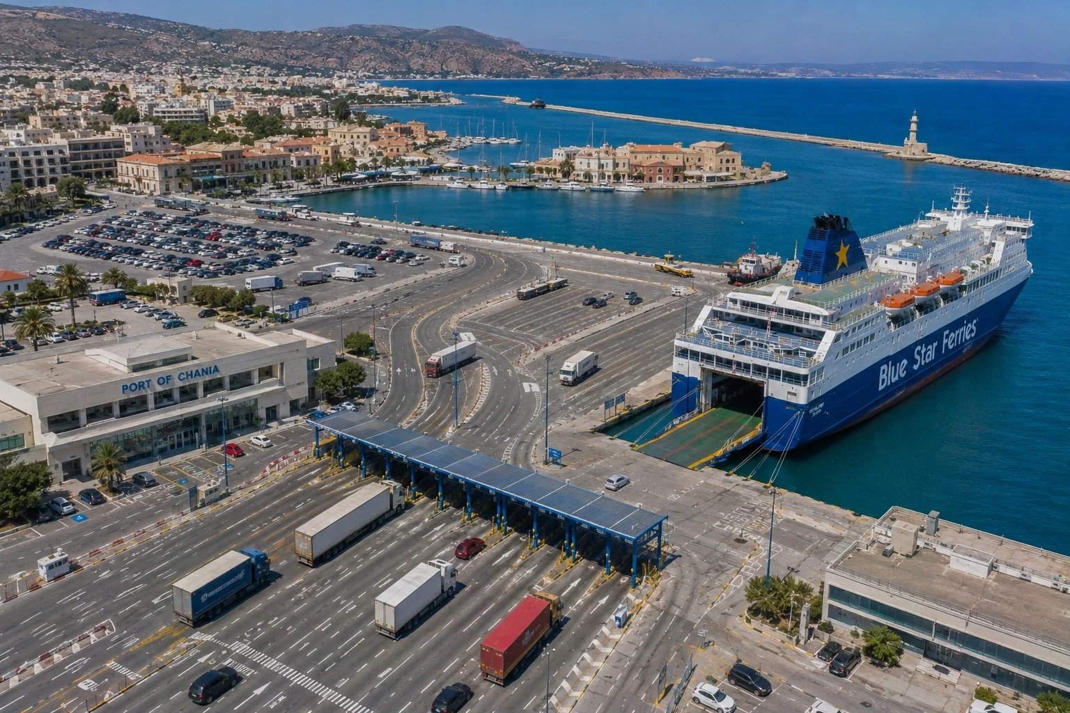 Chania – færgehavn og rejsemålsguide