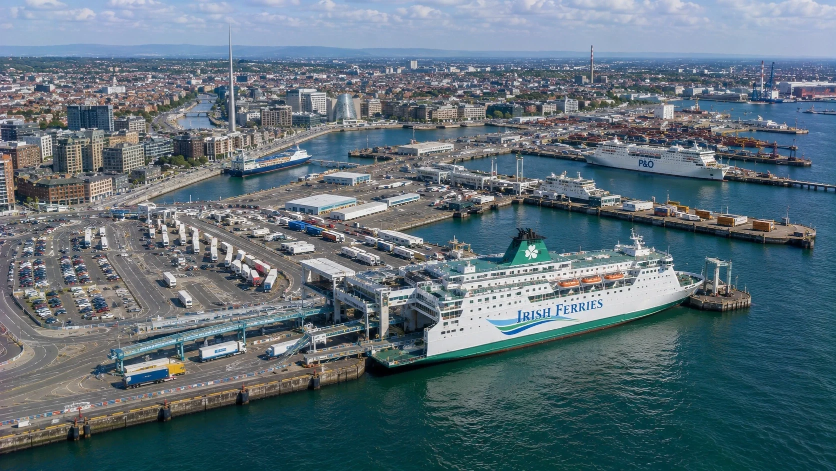 Dublin – færgehavn og rejsemålsguide
