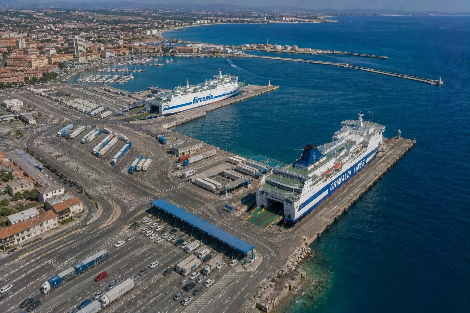 Færgerejse og havneinformation for Nice–Porto Torres