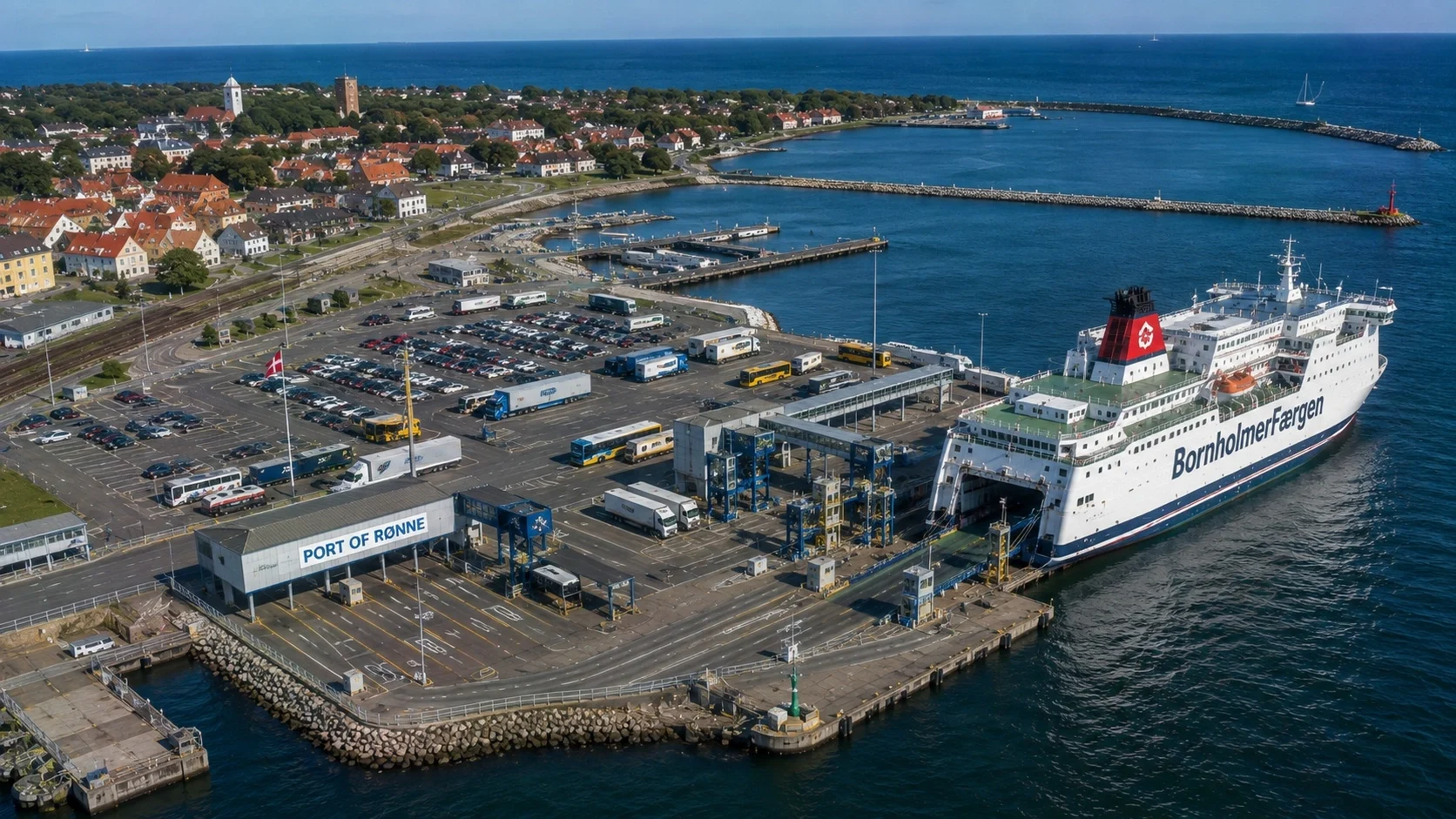 Færgerejse og havneinformation for Sassnitz–Rønne