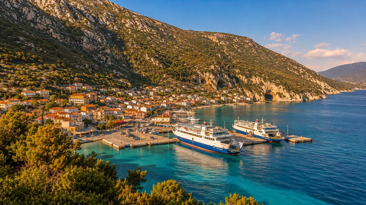 Sami (Kefalonia) – færgehavn og rejsemålsguide